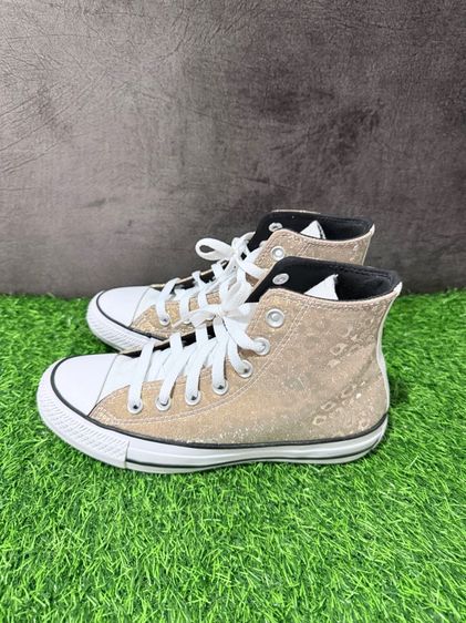 ผ้าใบ รองเท้าผ้าใบ ขนาดอื่น ๆ รองเท้า Converse หุ้มส้น สีทอง ของแท้