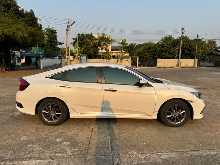 Honda Civic 2019 1.8 EL i-VTEC Sedan เบนซิน ไม่ติดแก๊ส เกียร์อัตโนมัติ ขาว รูปที่ 2