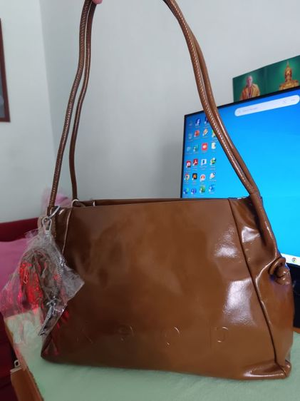 หญิง น้ำตาล หนัง PU อื่นๆ ขายกระเป๋าสะพายคล้องไหล่ ทรง tote ( Keep )