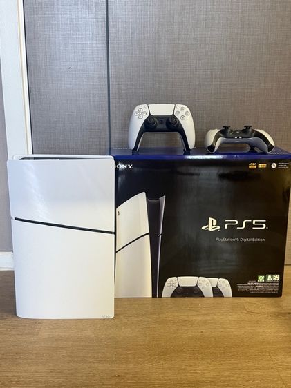 Sony เครื่องเกมส์โซนี่ เพลย์สเตชั่น PS5 (Playstation 5) เชื่อมต่อไร้สายได้ PS5 slim 2 จอย 1TB