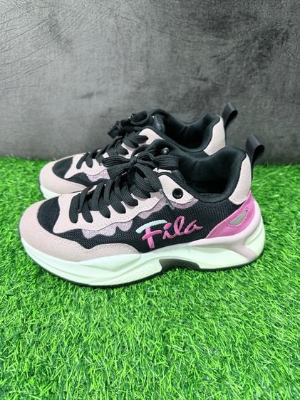 รองเท้า Fila สีดำชมพู ของแท้ รูปที่ 2