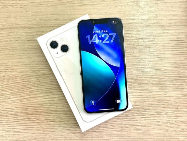 128 GB iPhone 13 สีขาว
👉🏻128gb
