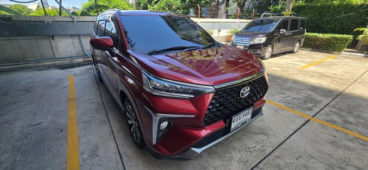 รถ Toyota Veloz 1.5 Smart สี แดง