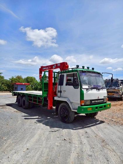  MITSUBISHI 10 ล้อพื้นเรียบเครน5ตัน รูปที่ 2
