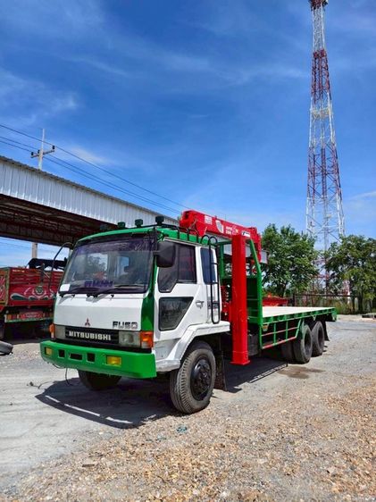 MITSUBISHI 10 ล้อพื้นเรียบเครน5ตัน