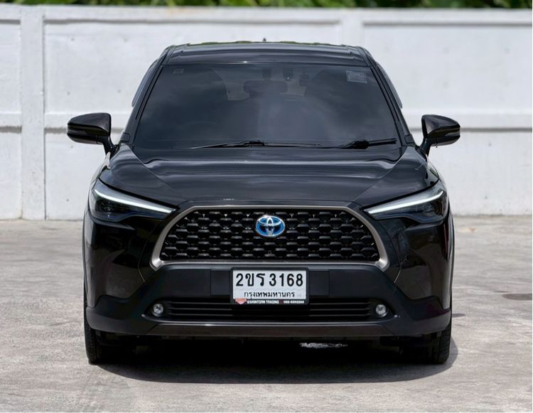 Toyota Corolla Cross 2021 1.8 Hybrid Premium Utility-car ไฮบริด ไม่ติดแก๊ส เกียร์อัตโนมัติ น้ำตาล รูปที่ 2