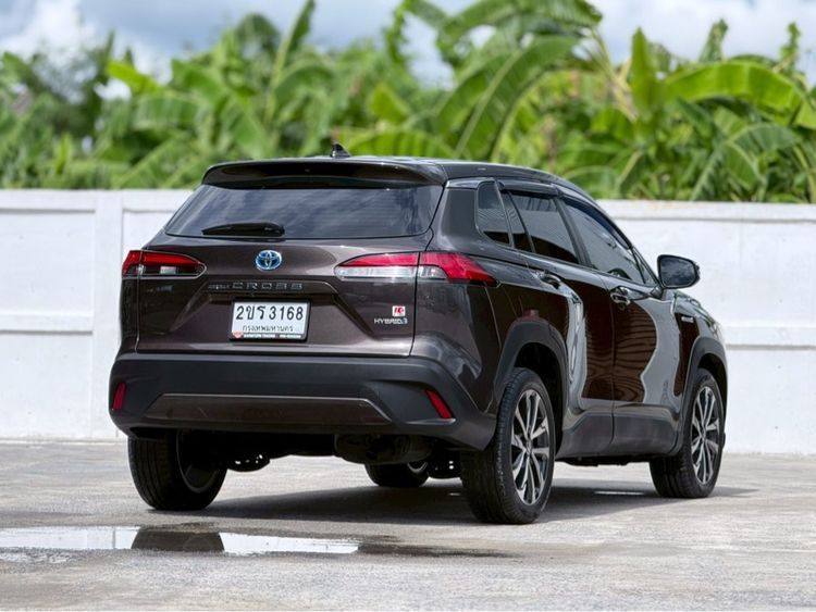 Toyota Corolla Cross 2021 1.8 Hybrid Premium Utility-car ไฮบริด ไม่ติดแก๊ส เกียร์อัตโนมัติ น้ำตาล รูปที่ 4