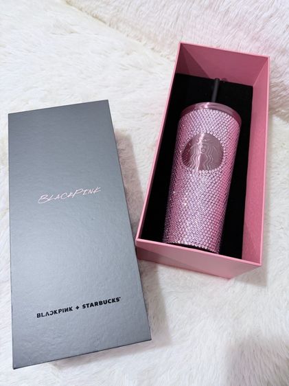 แก้ว Starbucks Stainless Steel Bling BLACKPINK Cold Cup 16oz. รูปที่ 2
