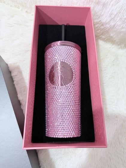 แก้ว Starbucks Stainless Steel Bling BLACKPINK Cold Cup 16oz. รูปที่ 3