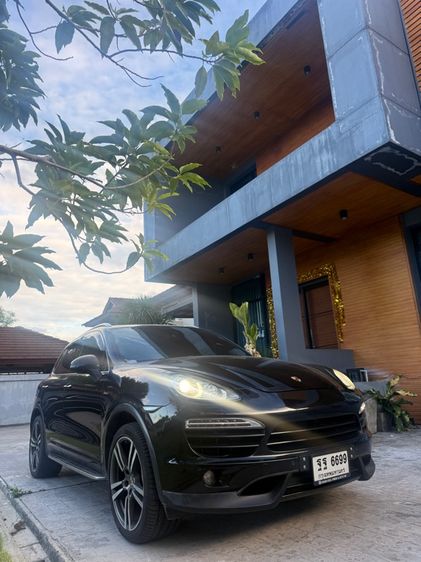 รถ Porsche Cayenne 3.0 Diesel 4WD สี ดำ