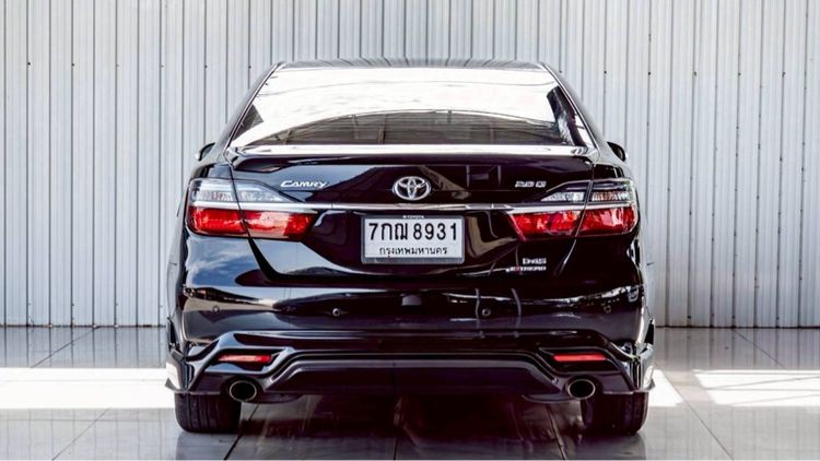 Toyota Camry 2018 2.0 G Van เบนซิน ไม่ติดแก๊ส เกียร์อัตโนมัติ ดำ รูปที่ 2