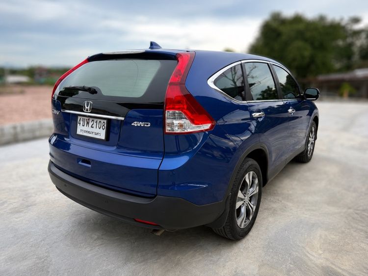 Honda CR-V 2013 2.4 EL 4WD Utility-car เบนซิน ไม่ติดแก๊ส เกียร์อัตโนมัติ น้ำเงิน รูปที่ 4