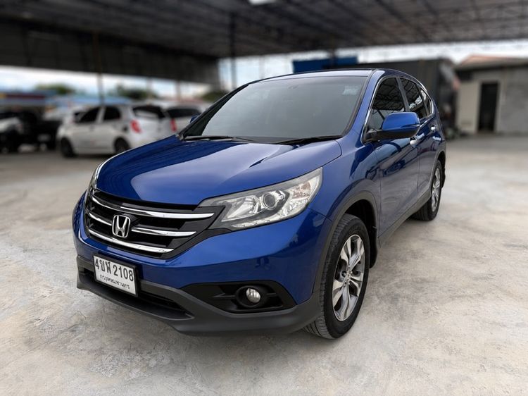 Honda CR-V 2013 2.4 EL 4WD Utility-car เบนซิน ไม่ติดแก๊ส เกียร์อัตโนมัติ น้ำเงิน รูปที่ 3