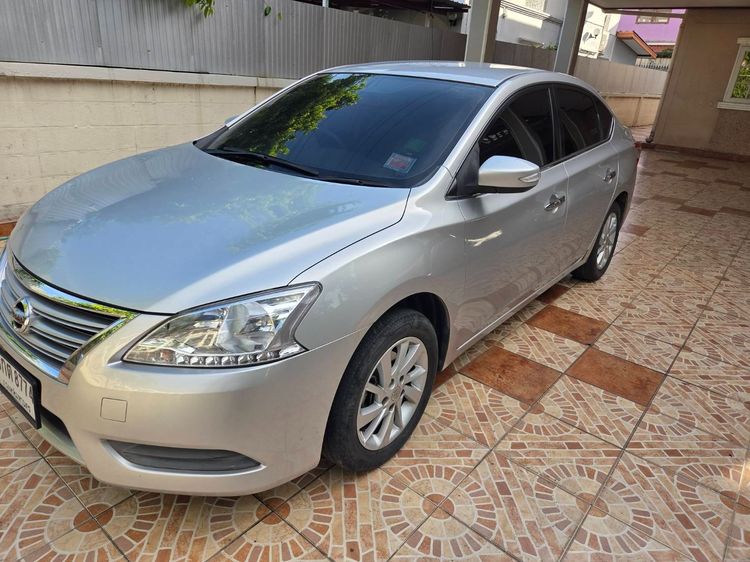Nissan Sylphy 2016 1.6 E Sedan เบนซิน ไม่ติดแก๊ส เกียร์อัตโนมัติ เทา รูปที่ 3