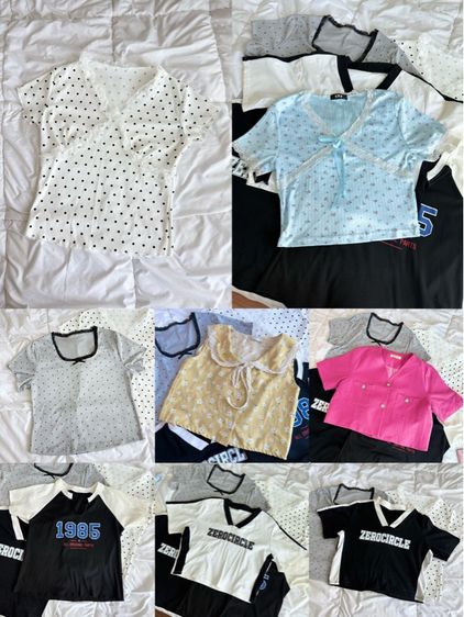 เสื้อเชิ้ตและเสื้อผู้หญิง ขายเหมาเสื้อผ้าแฟชั่นมือ1มือ2