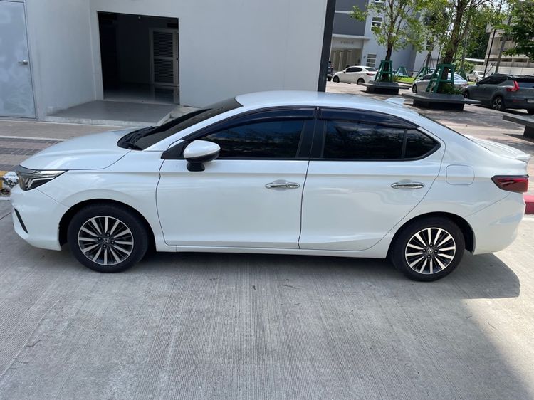 Honda City 2022 1.0 SV Sedan เบนซิน ไม่ติดแก๊ส เกียร์อัตโนมัติ ขาว รูปที่ 4