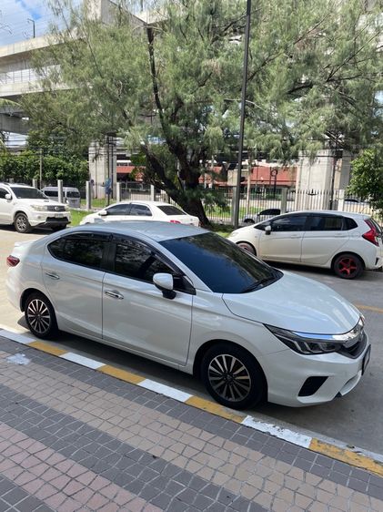Honda City 2022 1.0 SV Sedan เบนซิน ไม่ติดแก๊ส เกียร์อัตโนมัติ ขาว รูปที่ 2
