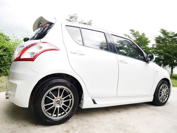 Suzuki Swift 2014 1.2 GL Sedan เบนซิน ไม่ติดแก๊ส เกียร์อัตโนมัติ ขาว รูปที่ 4