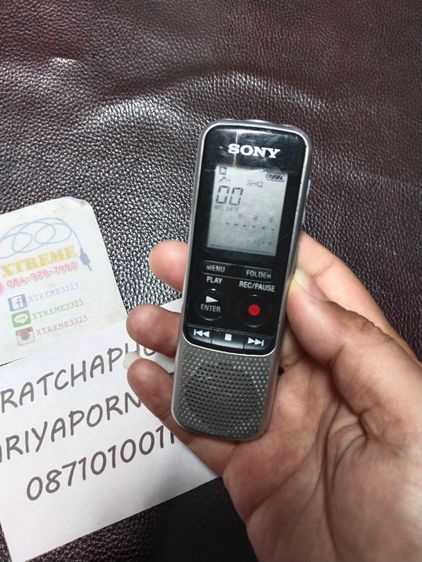 (อย่าคิดนาน) เครื่องอัดเสียง ดิจิตอล SONY ICD-BX140 4GB