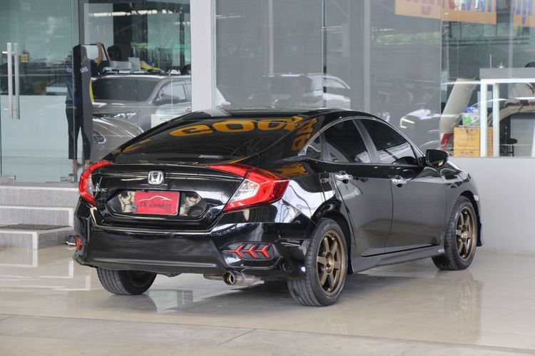 Honda Civic 2017 1.8 EL i-VTEC Sedan เบนซิน ไม่ติดแก๊ส เกียร์อัตโนมัติ ดำ รูปที่ 2