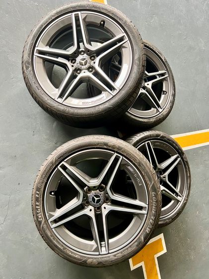 ล้อแม็กเดิมติดรถ Benz Cls300d AMG ขอบ 19 ครบชุด ของแท้