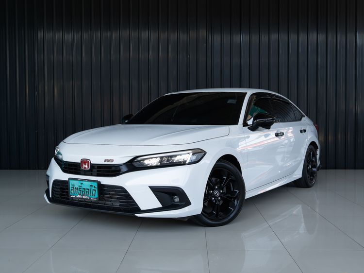 รถ Honda Civic 1.5 Turbo RS สี ขาว
