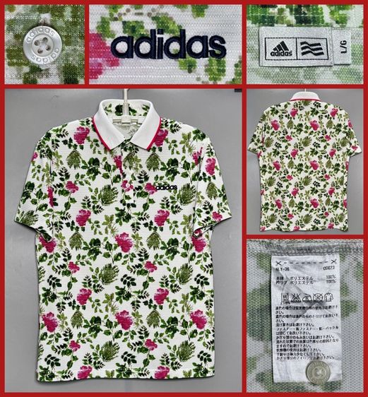 ⚠️ของใหม่‼️เสื้อโปโล ADIDAS ของแท้ รุ่นแพง แบบสวย สไตล์เสื้อ GOLF 