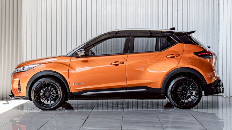 Nissan Kicks 2020 1.2 VL Utility-car ไฮบริด ไม่ติดแก๊ส เกียร์อัตโนมัติ ส้ม รูปที่ 3