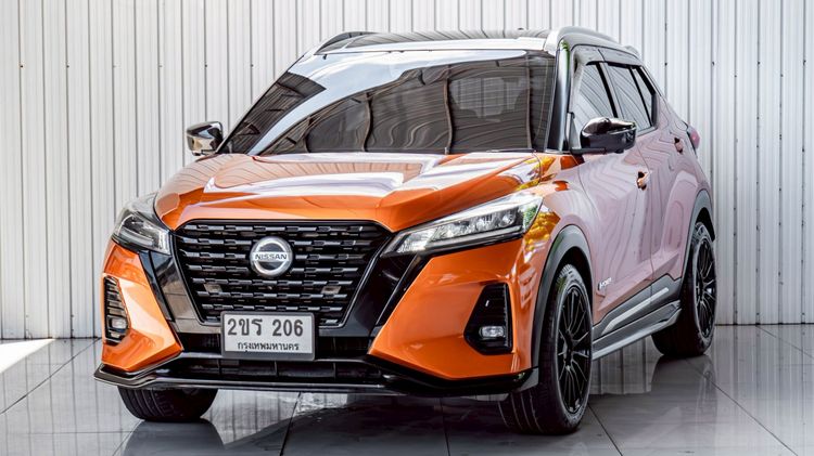 Nissan Kicks 2020 1.2 VL Utility-car ไฮบริด ไม่ติดแก๊ส เกียร์อัตโนมัติ ส้ม รูปที่ 2