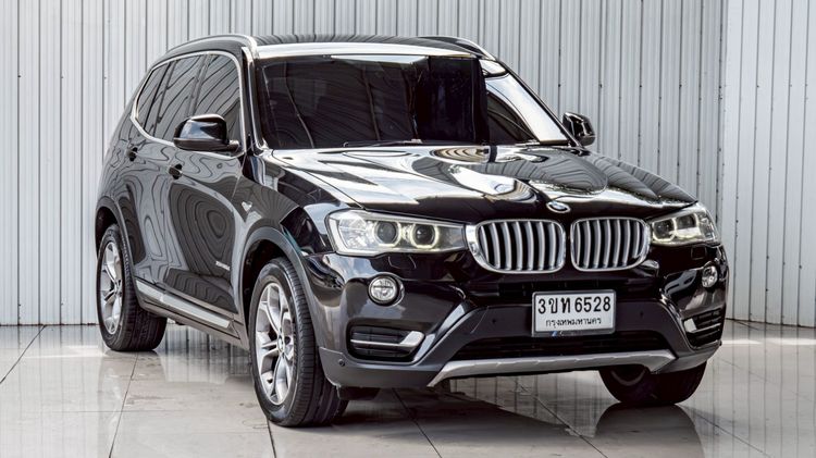 รถ BMW X3 2.0 xDrive20d Highline สี ดำ