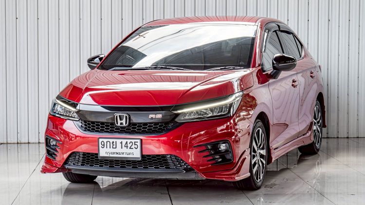 Honda City 2020 1.0 RS Sedan เบนซิน ไม่ติดแก๊ส เกียร์อัตโนมัติ แดง รูปที่ 2