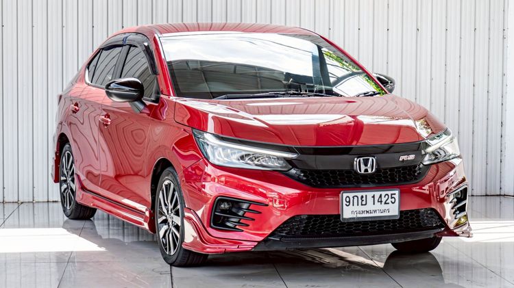 รถ Honda City 1.0 RS สี แดง