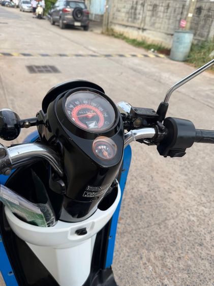 Honda Scoopy-i  หัวฉีด ประหยัดน้ำมัน สีน้ำเงิน-ขาว  รูปที่ 5