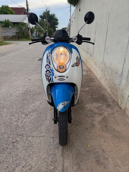Honda Scoopy-i  หัวฉีด ประหยัดน้ำมัน สีน้ำเงิน-ขาว  รูปที่ 2