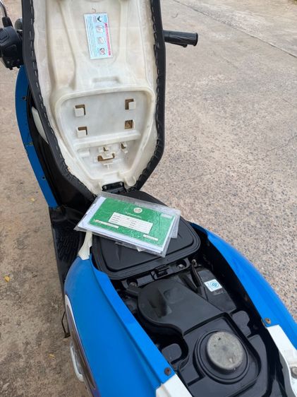 Honda Scoopy-i  หัวฉีด ประหยัดน้ำมัน สีน้ำเงิน-ขาว  รูปที่ 7