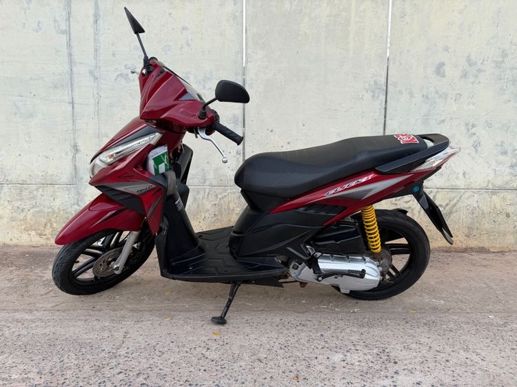 2010 Honda Click i สีแดง-ดำ สภาพสวยๆ ไมล์น้อย หัวฉีด ประหยัดน้ำมันมากๆ 