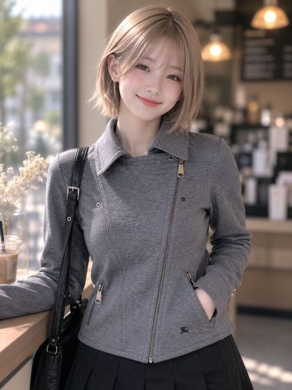 Burberry Blue Label Biker Jacket 🍒🍒​