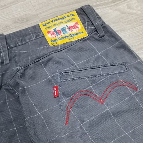   Levi's Grid Pattern ​Casual Trousers🔥 รูปที่ 8