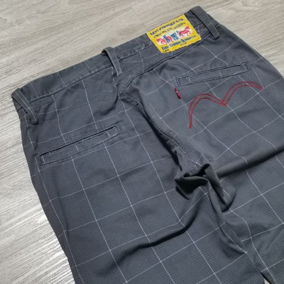   Levi's Grid Pattern ​Casual Trousers🔥 รูปที่ 7