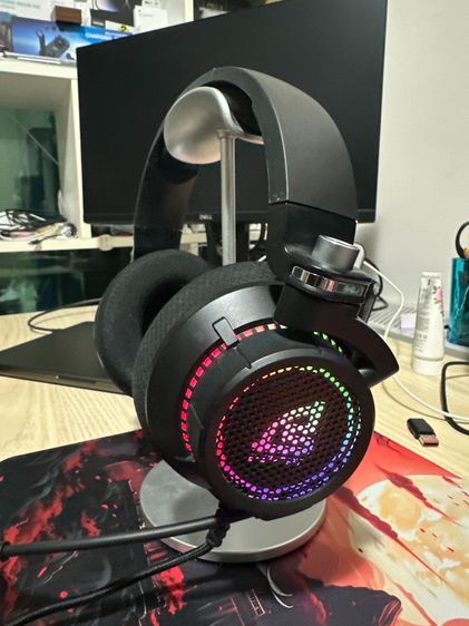 หูฟังเกมมิ่ง SIGNO HP-836 WARDORF GAMING HEADSET RGB 7.1 SURROUND SOUND USB