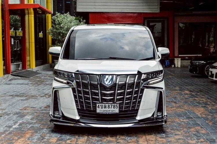 Toyota Alphard 2023 2.5 HV SR C-Package 4WD Utility-car ไฮบริด ไม่ติดแก๊ส เกียร์อัตโนมัติ ขาว รูปที่ 2