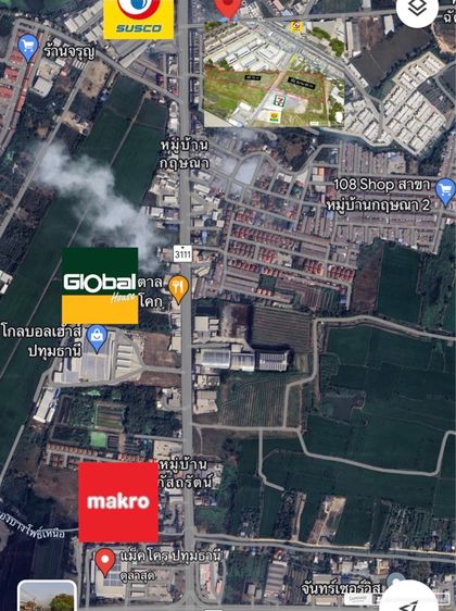 ที่ดิน 6 ไร ติดเซเว่น ปทุมธานี รูปที่ 3