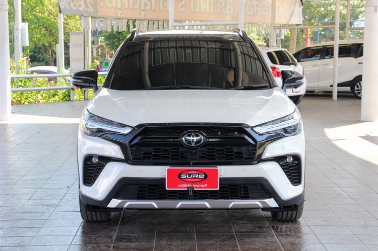 Toyota Corolla Cross 2024 1.8 HEV GR Sport Utility-car ไฮบริด ไม่ติดแก๊ส เกียร์อัตโนมัติ ขาว รูปที่ 2