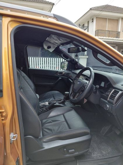 Ford Ranger 2019 2.0 Hi-Rider Wildtrak Sedan ดีเซล ส้ม รูปที่ 4