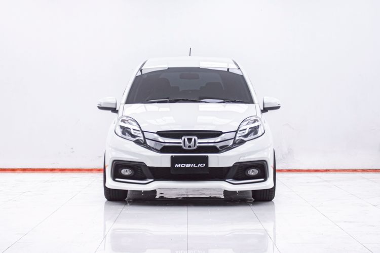 Honda Mobilio 2015 1.5 RS Utility-car เบนซิน ไม่ติดแก๊ส เกียร์อัตโนมัติ ขาว รูปที่ 4