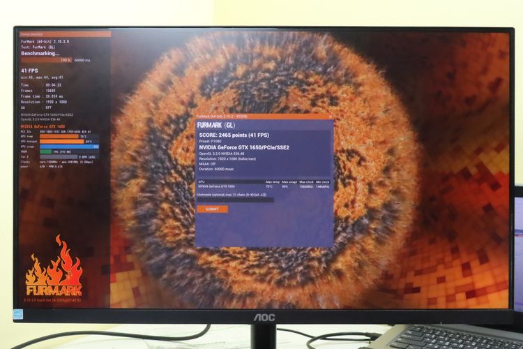 Comset Gaming Core i5-11400.GTX1650 RAM8.512GB รูปที่ 3