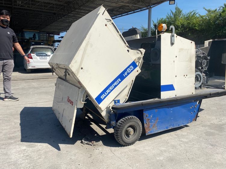 รถกวาดถนนดูดฝุ่น HOWA  รุ่น HF63  รถเก่านอกนำเข้า รูปที่ 10