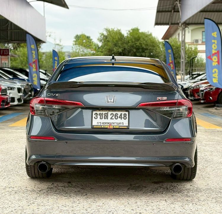 Honda Civic 2022 1.5 EL+ Sedan เบนซิน ไม่ติดแก๊ส เกียร์อัตโนมัติ เทา รูปที่ 4