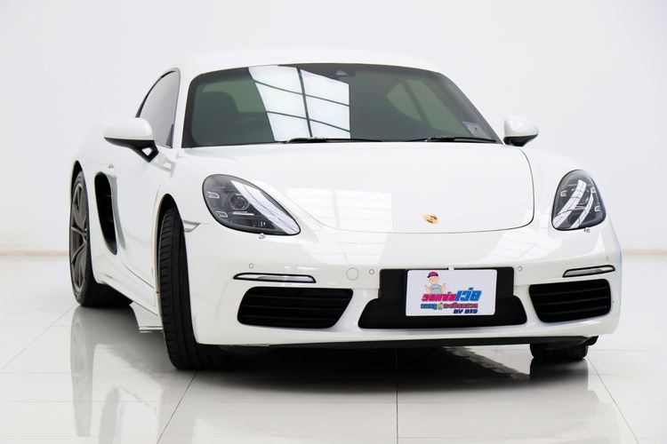 Porsche Cayman 2018 2.0 Sedan เบนซิน ไม่ติดแก๊ส เกียร์อัตโนมัติ ขาว รูปที่ 4