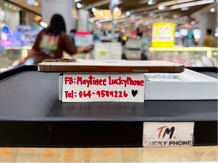 Phone 16 Promax 256GB สีDesert สวยมากๆ รูปที่ 3